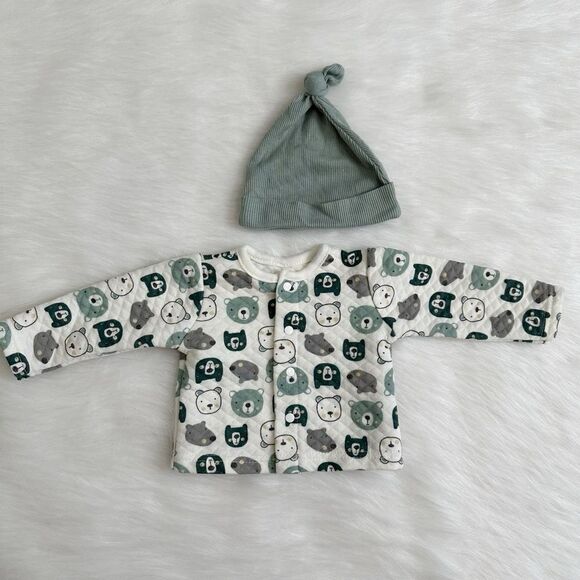 0-3 Months Baby Boy Fall/ Winter Clothes LOT - Picture 9 of 10